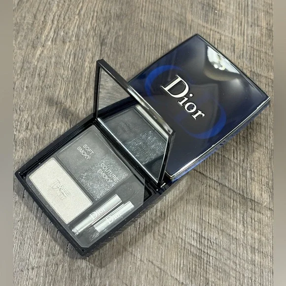 NEW | DOIR 3-Couleurs Smoky Palettes - 091 Smoky Black - Picture 2 of 5